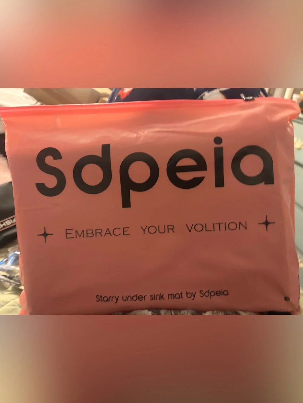 New Open Bag Gray Sdpeia Under Sink Mat 31